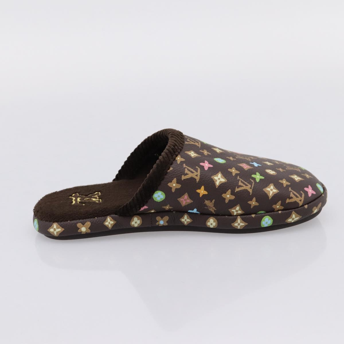 LOUIS VUITTON Monogram Craggy LV Palace Line Mules LV Auth 204941M