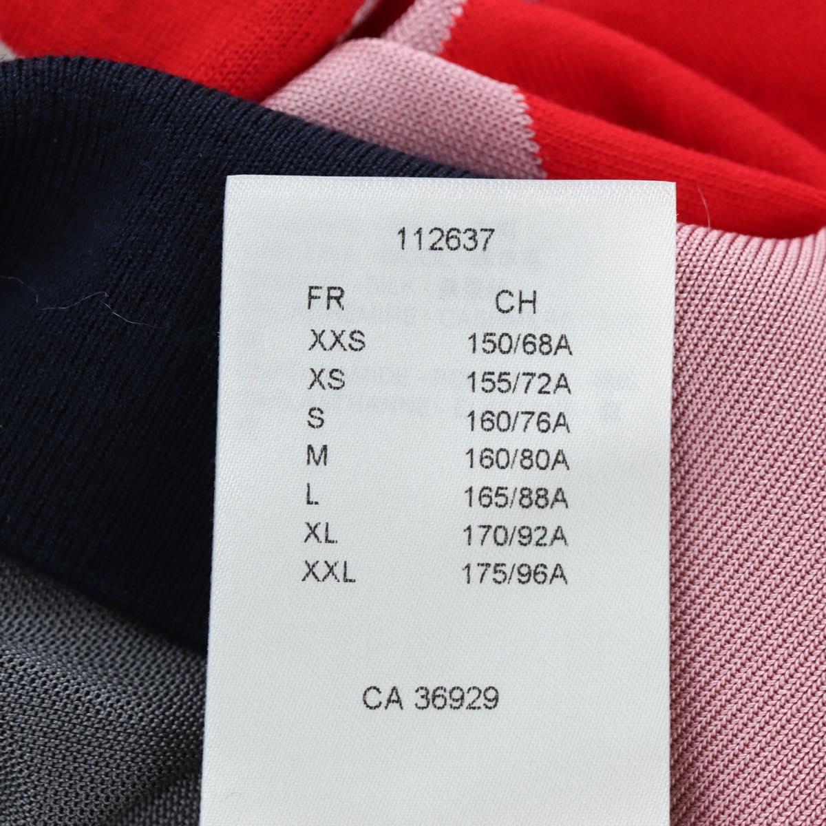 LOUIS VUITTON Short Sleeved T Shirt Knitted Fabrics S Navy LV Auth 204948M