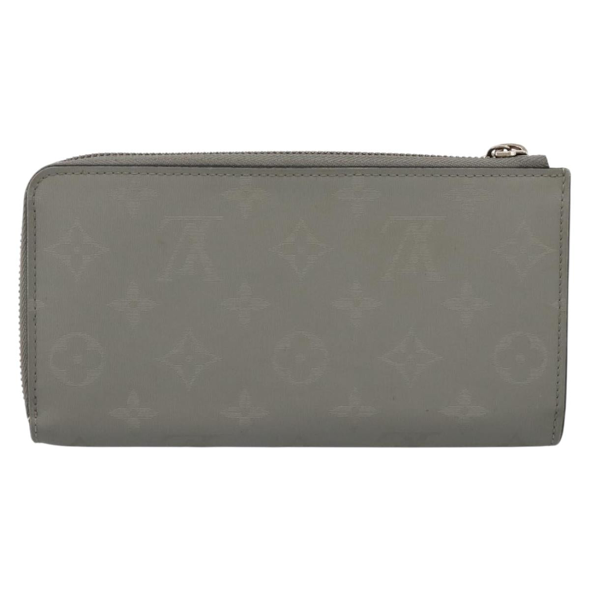 LOUIS VUITTON Monogram Titanium Portefeuille Cosmos Wallet M63237 LV Auth 204961