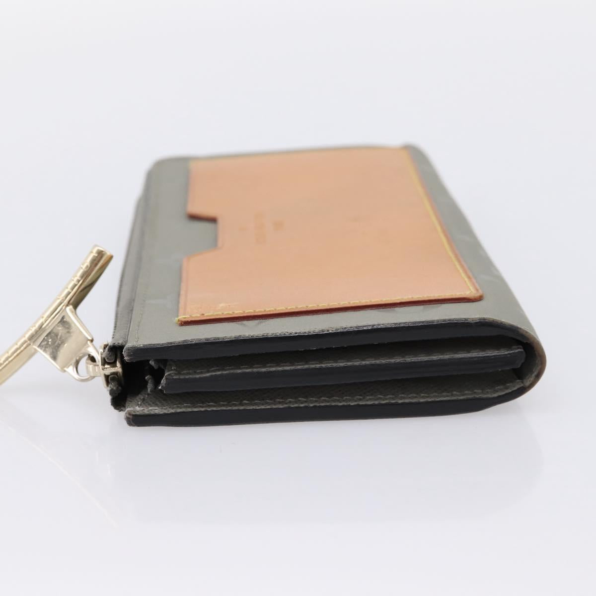LOUIS VUITTON Monogram Titanium Portefeuille Cosmos Wallet M63237 LV Auth 204961