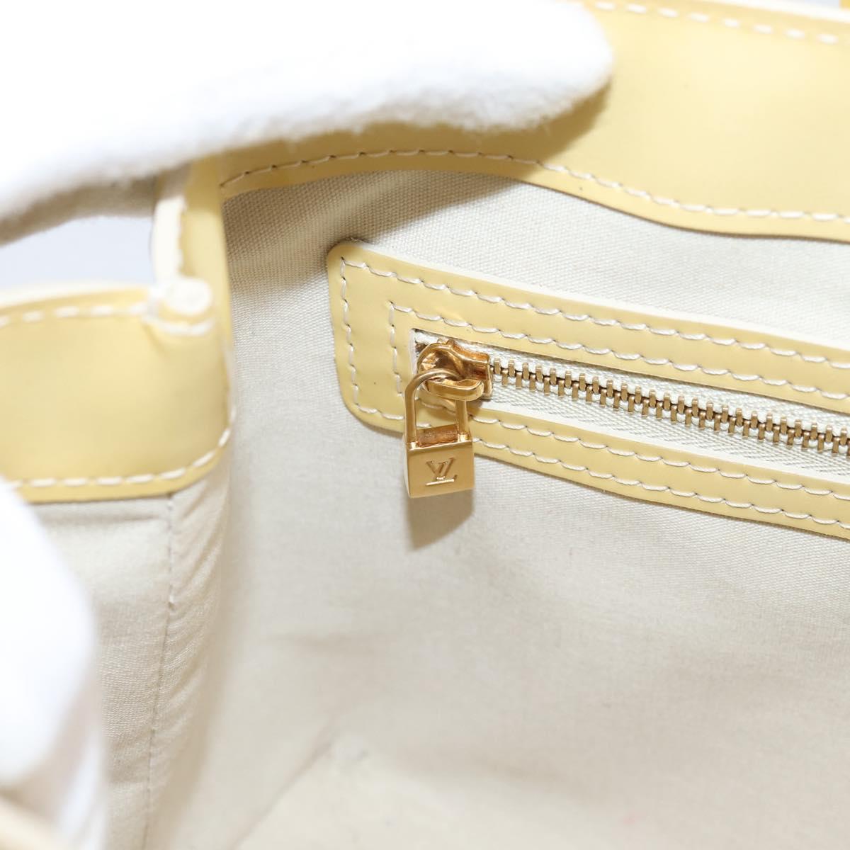 LOUIS VUITTON Monogram Vernis Wilshire PM Bag Broncorail M91452 LV Auth 205020