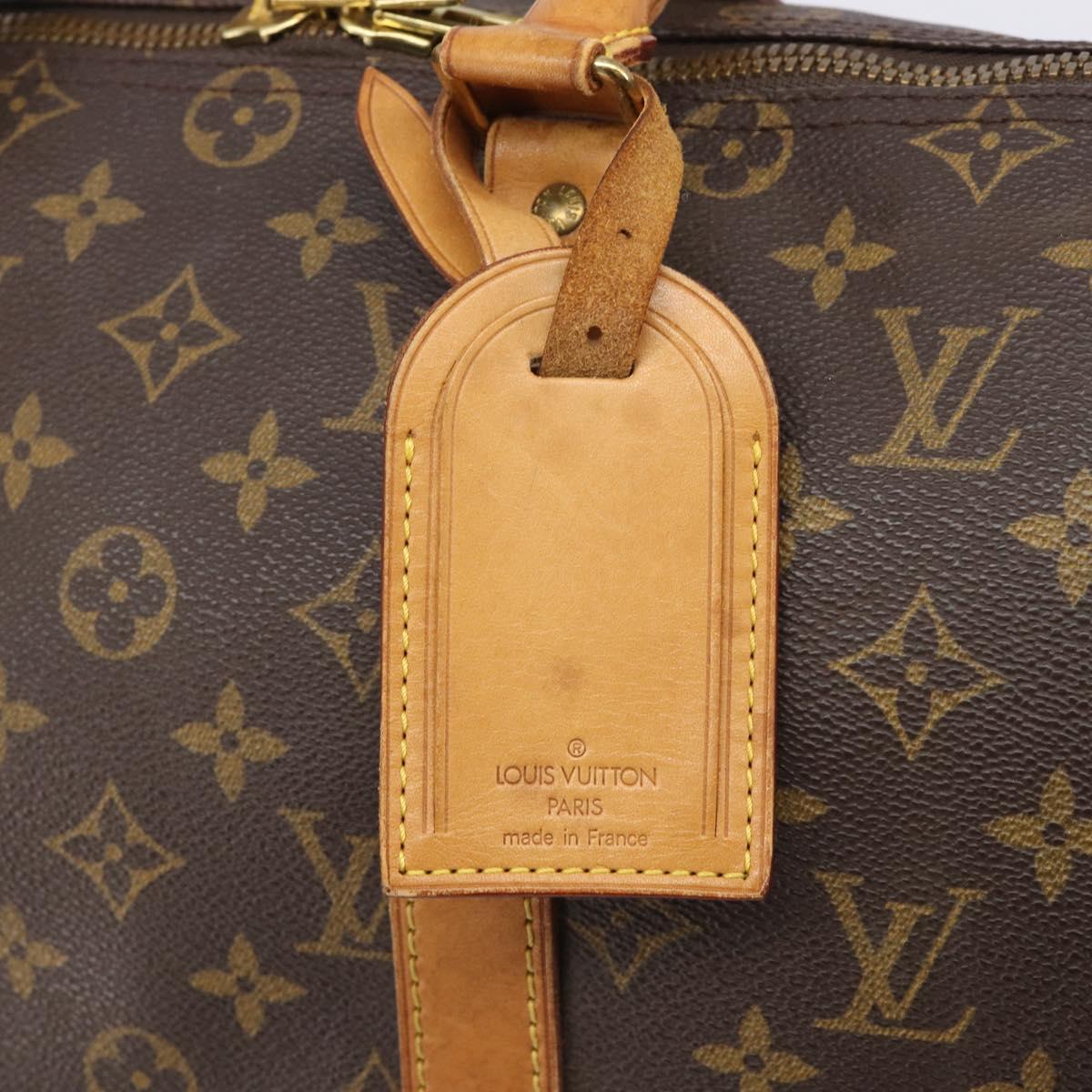 LOUIS VUITTON Monogram Keepall 45 Boston Bag M41428 LV Auth 205021