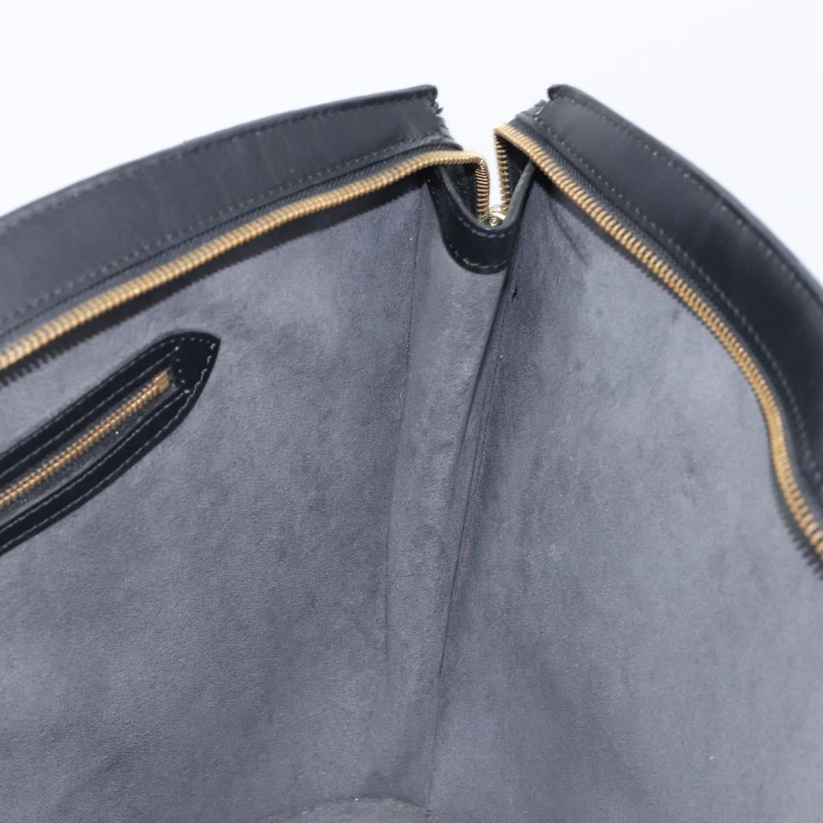 LOUIS VUITTON Epi Saint Jacques Shopping Shoulder Bag Black M52272 Auth 205031V