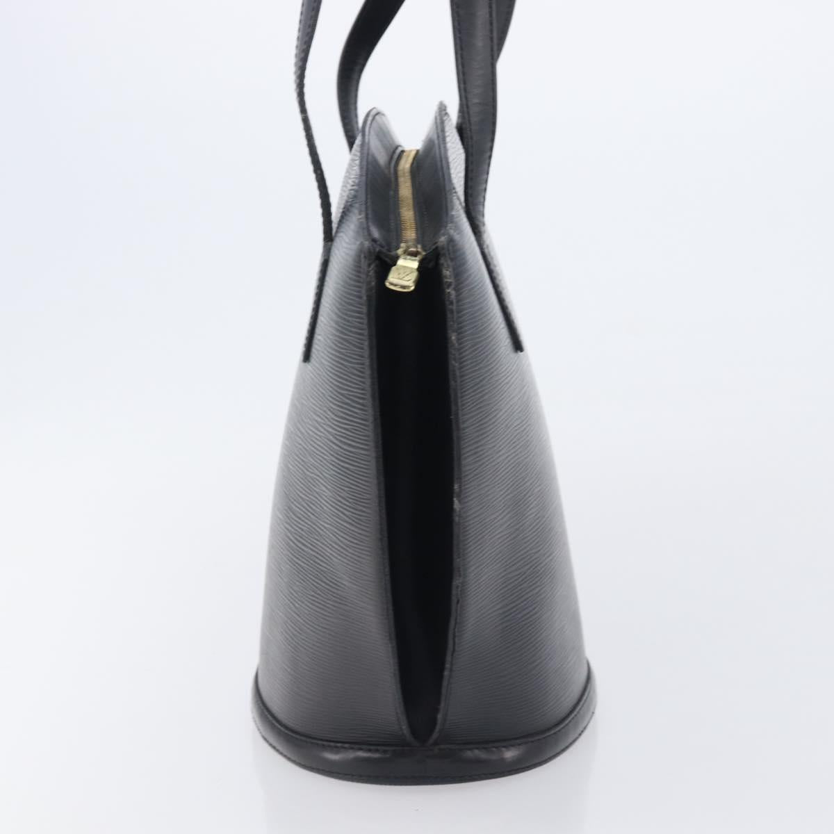 LOUIS VUITTON Epi Saint Jacques Shopping Shoulder Bag Black M52272 Auth 205031V