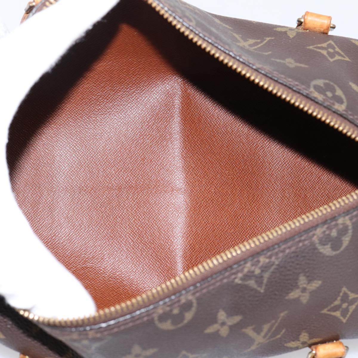 LOUIS VUITTON Monogram Papillon 26 Hand Bag M51386 LV Auth 205033
