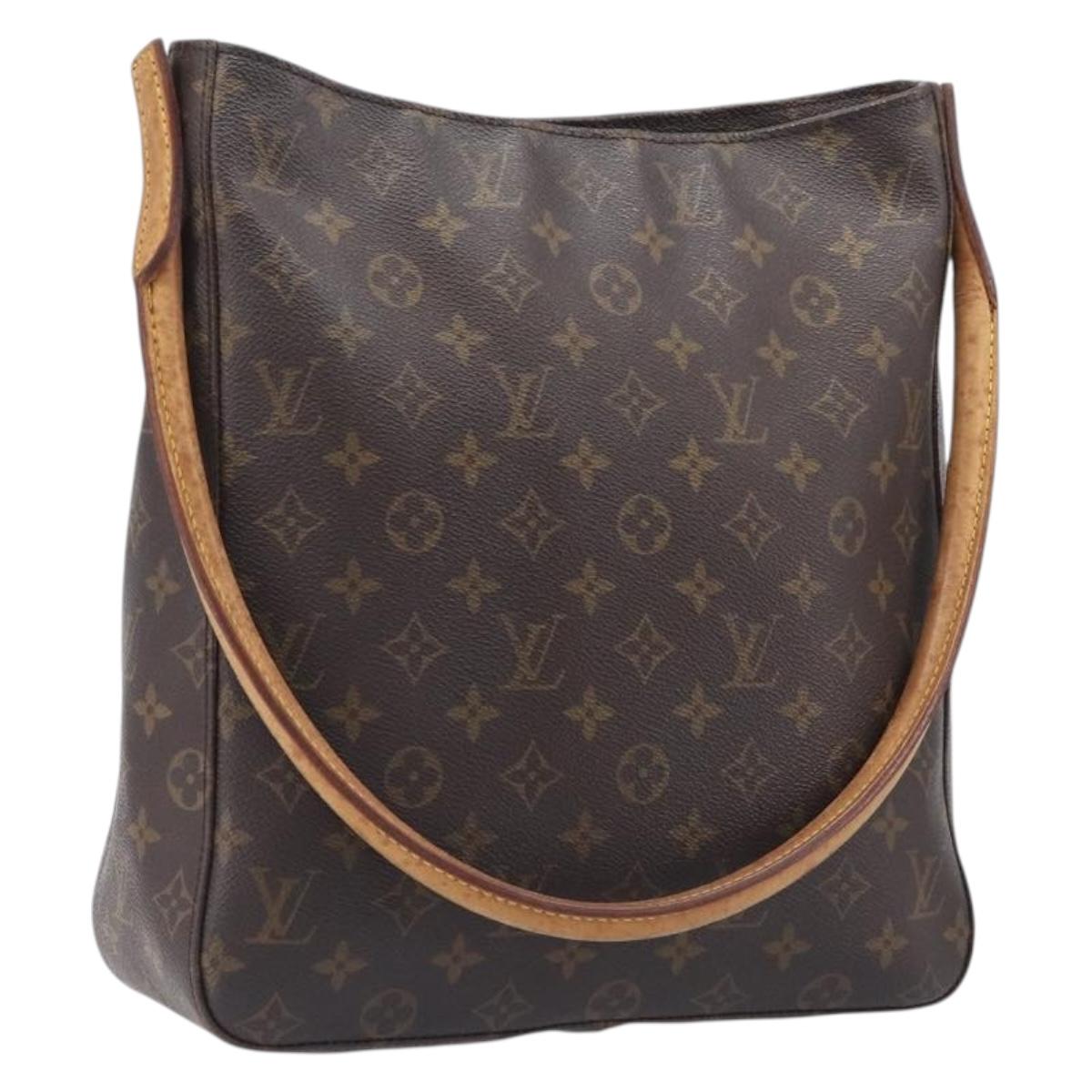 LOUIS VUITTON Monogram Looping GM Shoulder Bag M51145 LV Auth 205058