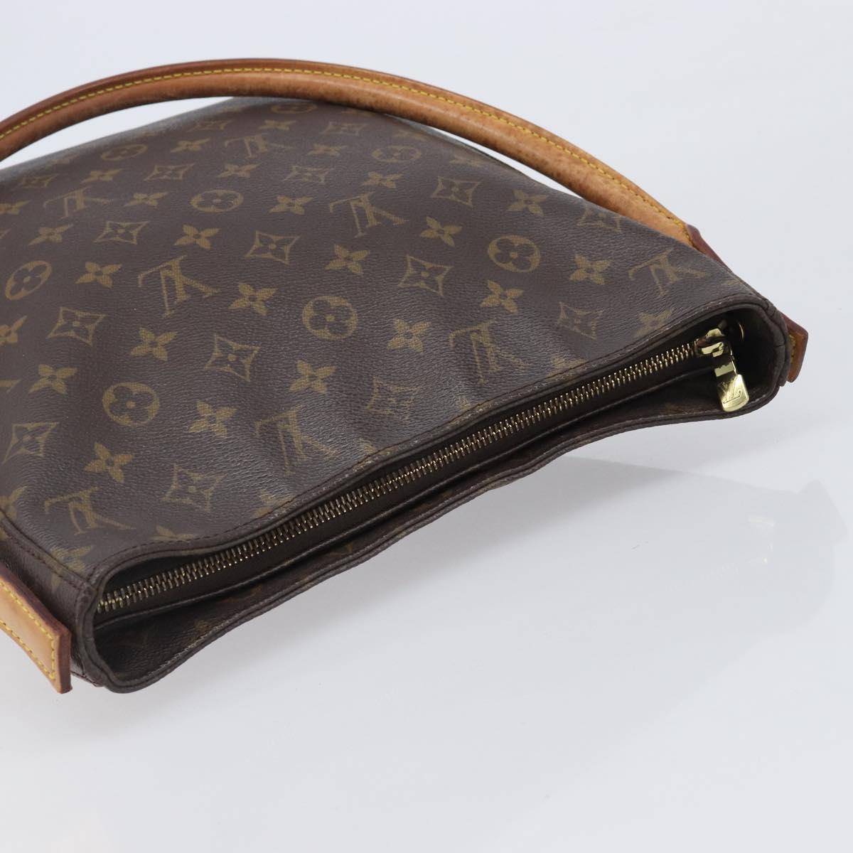 LOUIS VUITTON Monogram Looping GM Shoulder Bag M51145 LV Auth 205058