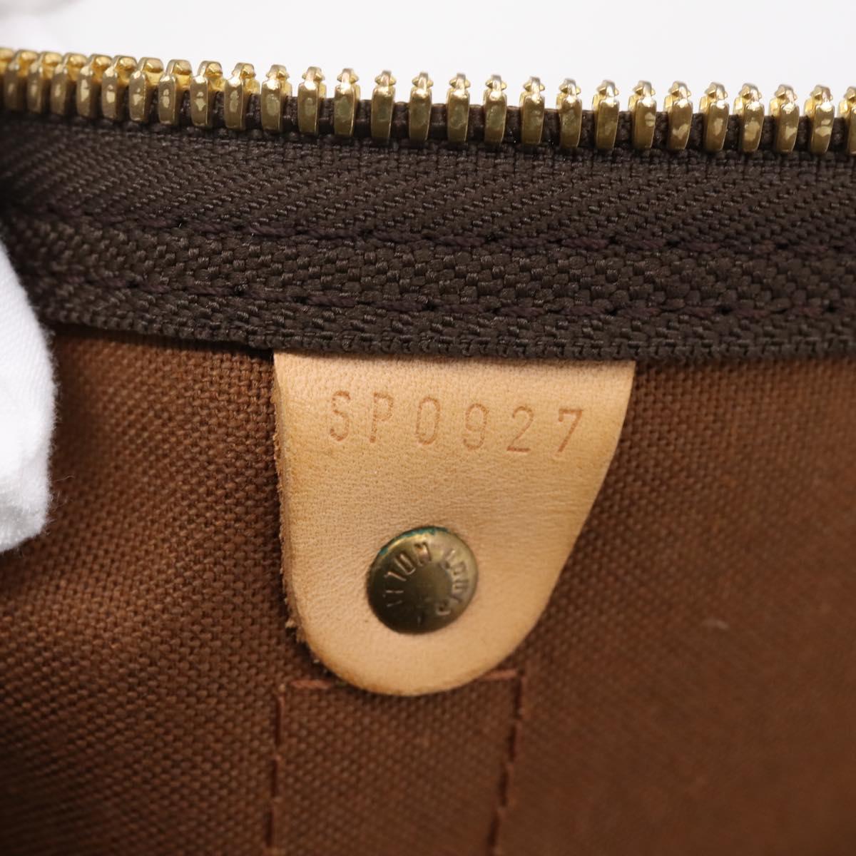 LOUIS VUITTON Monogram Keepall 45 Boston Bag M41428 LV Auth 205069SAV