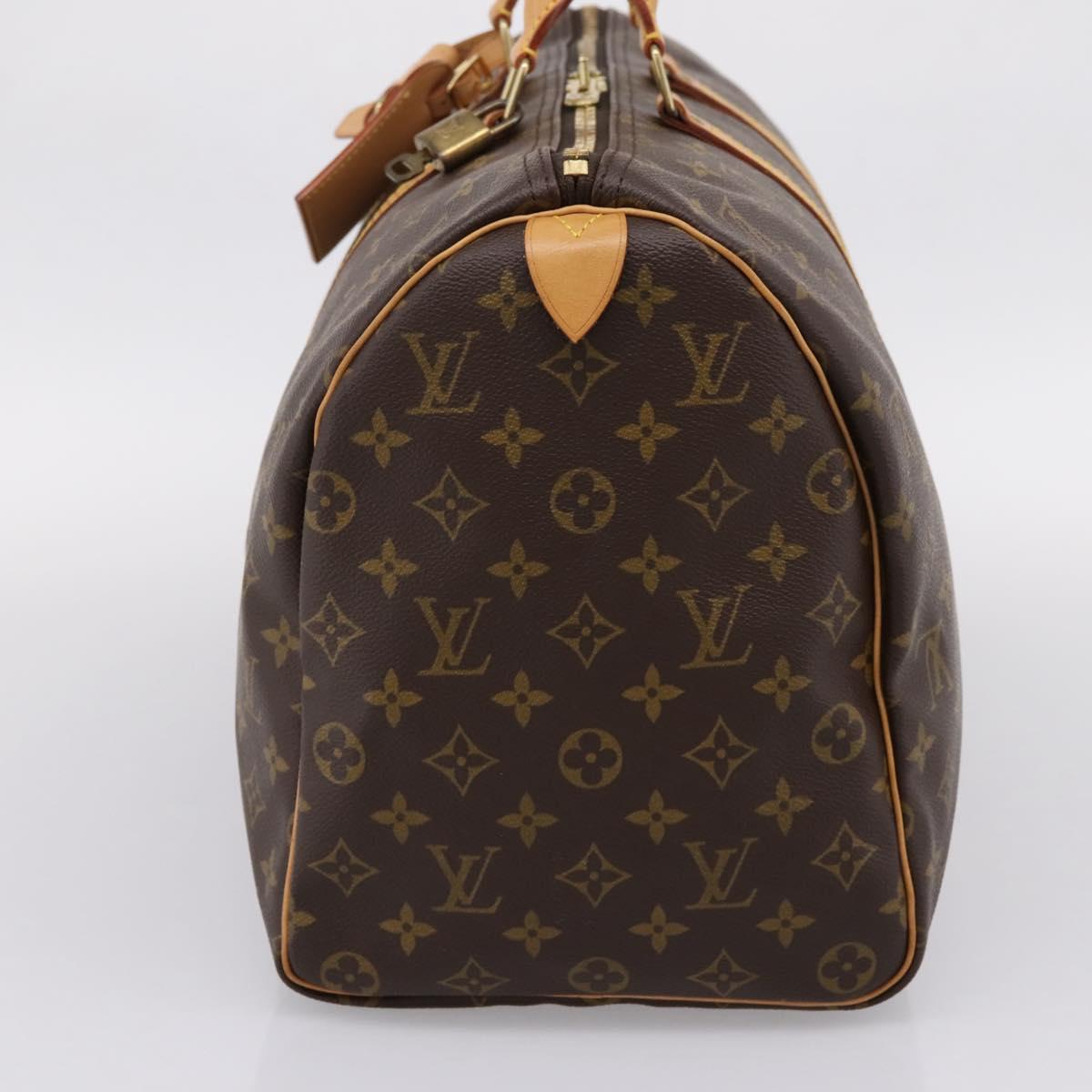 LOUIS VUITTON Monogram Keepall 45 Boston Bag M41428 LV Auth 205069SAV