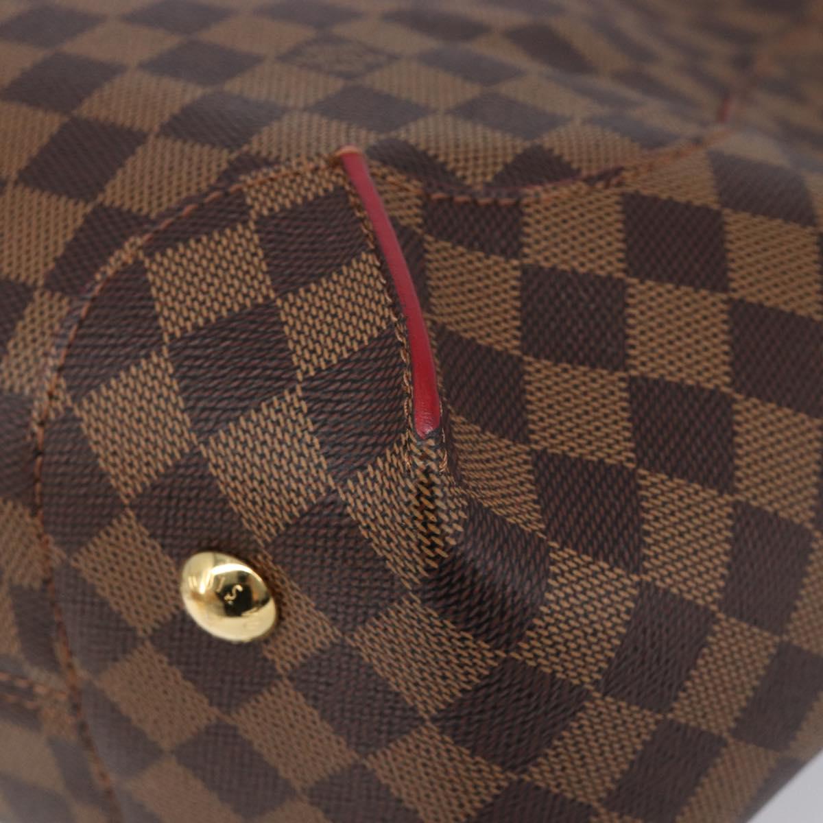 LOUIS VUITTON Damier Ebene Kaisa Hobo Shoulder Bag N41555 LV Auth 205070SAM