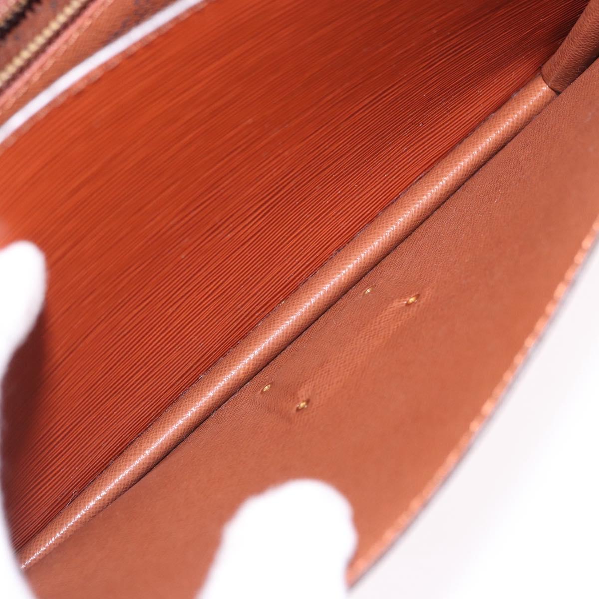 LOUIS VUITTON Epi Monceau 28 Hand Bag Brown M52123 LV Auth 205072V