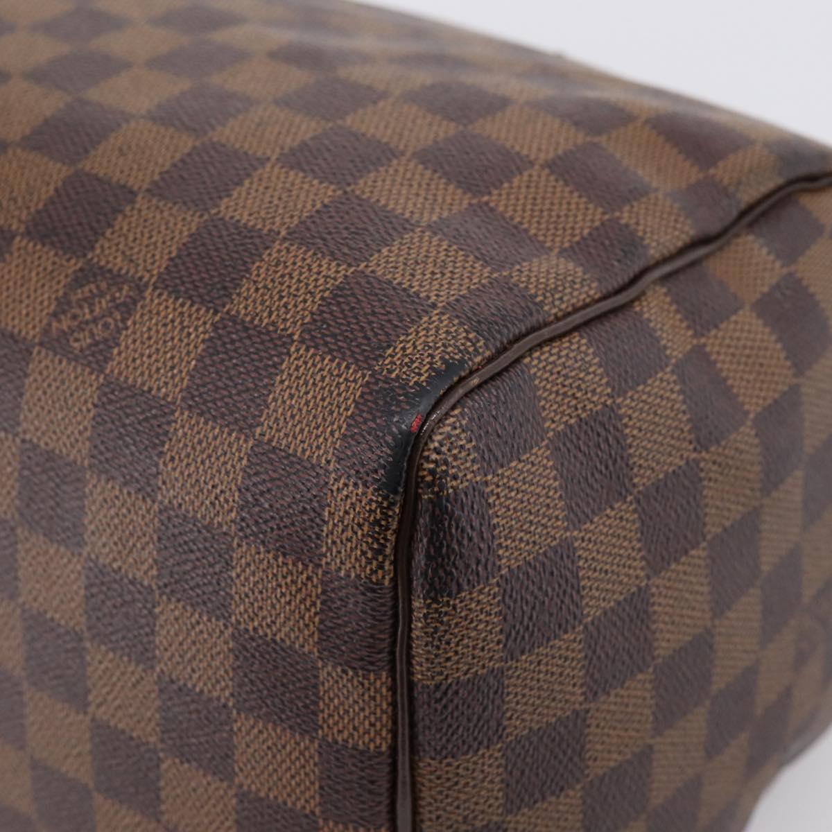 LOUIS VUITTON Damier Ebene Speedy 30 Hand Bag N41364 LV Auth 205075A