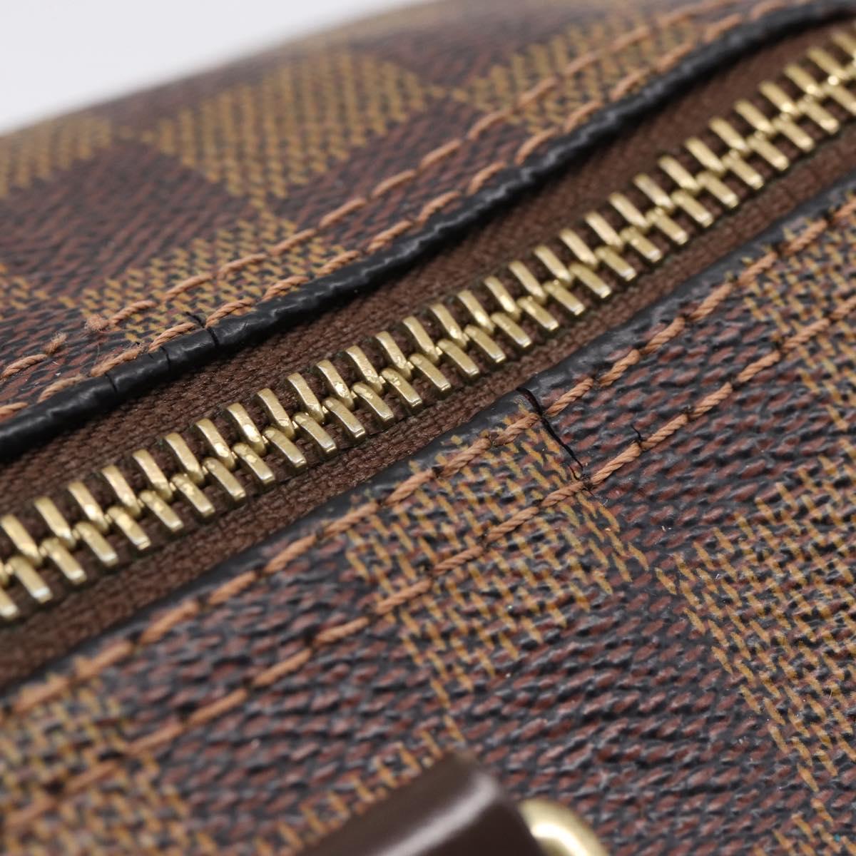 LOUIS VUITTON Damier Ebene Speedy 30 Hand Bag N41364 LV Auth 205075A