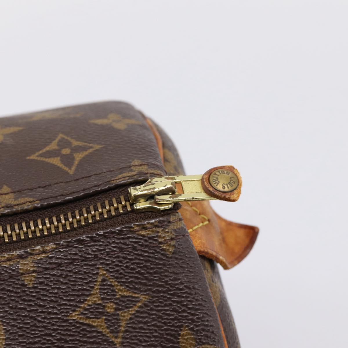 LOUIS VUITTON Monogram Speedy 30 Hand Bag M41526 LV Auth 205078