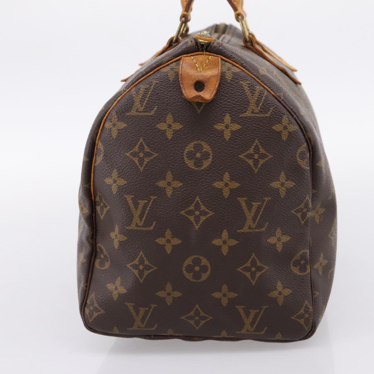 LOUIS VUITTON Monogram Speedy 30 Hand Bag M41526 LV Auth 205078