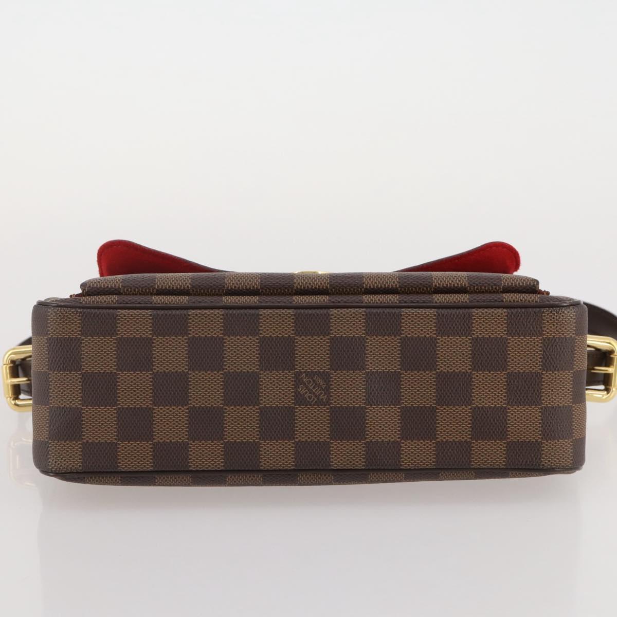 LOUIS VUITTON Damier Ebene Ravello PM Shoulder Bag N60007 LV Auth 205080V