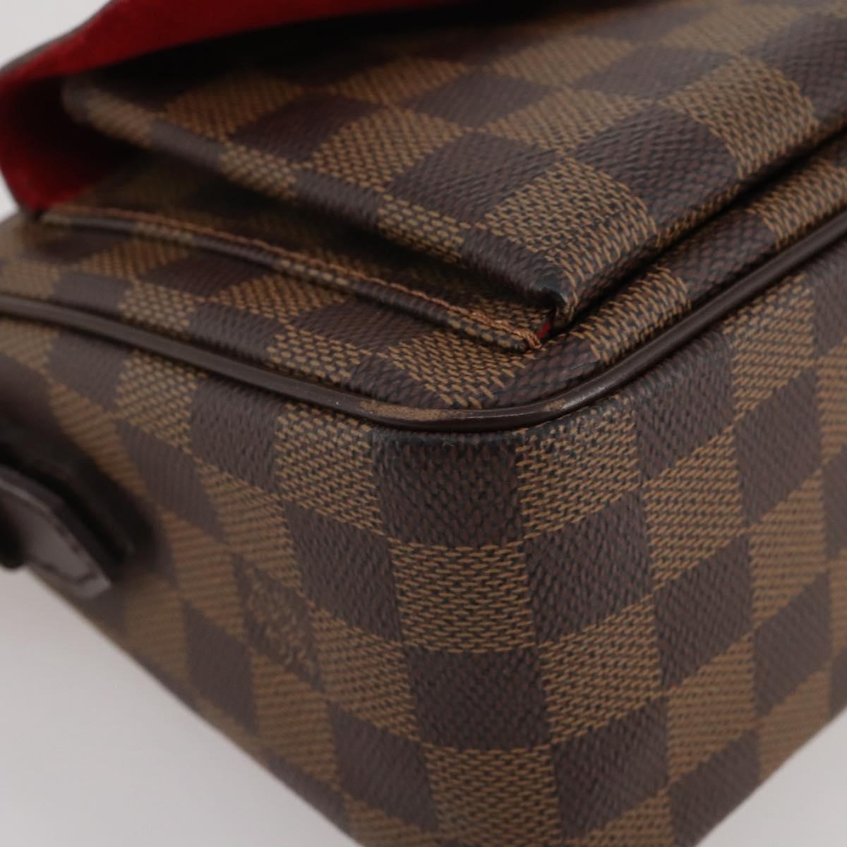 LOUIS VUITTON Damier Ebene Ravello PM Shoulder Bag N60007 LV Auth 205080V