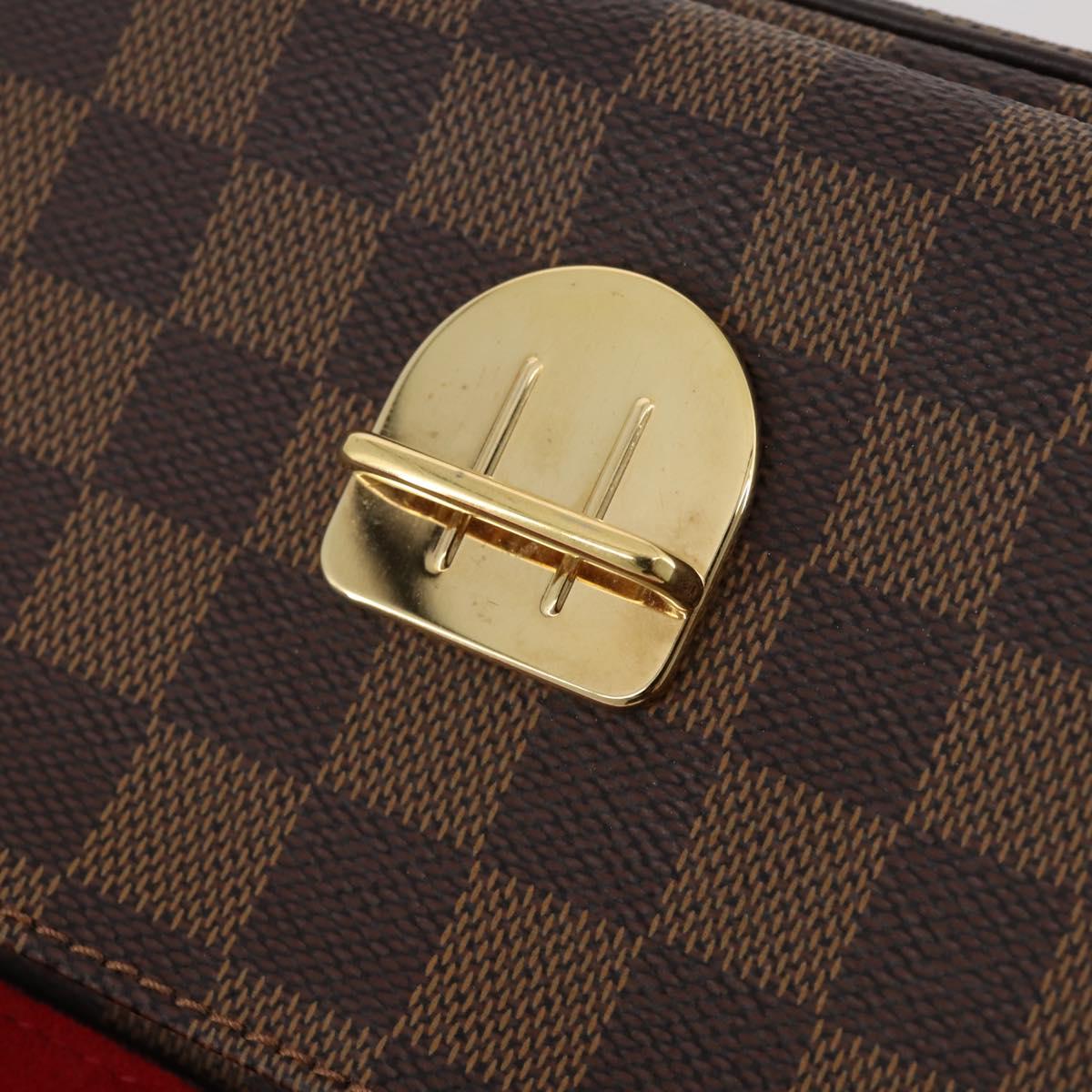 LOUIS VUITTON Damier Ebene Ravello PM Shoulder Bag N60007 LV Auth 205080V