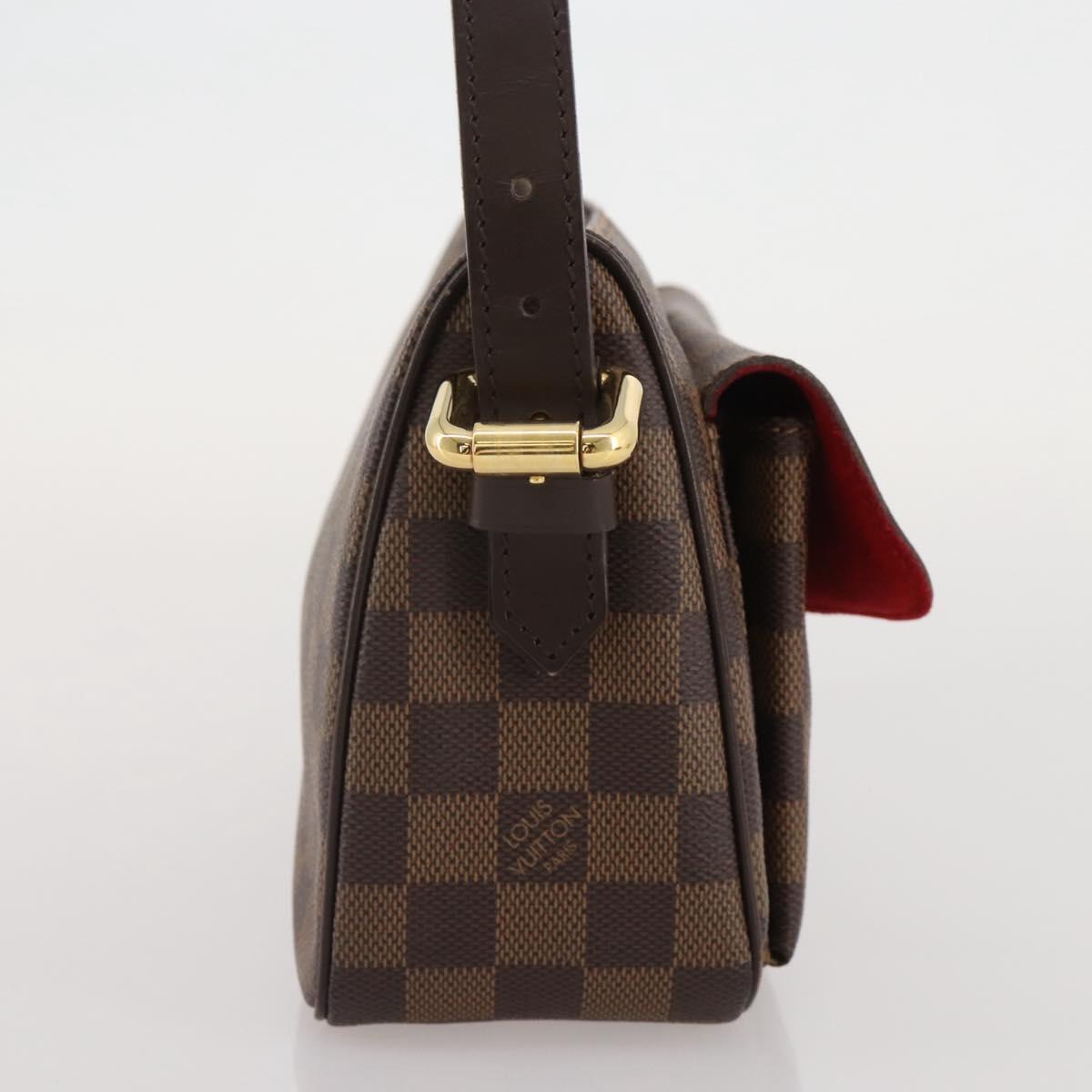 LOUIS VUITTON Damier Ebene Ravello PM Shoulder Bag N60007 LV Auth 205080V