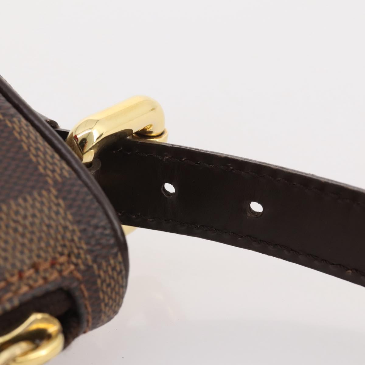 LOUIS VUITTON Damier Ebene Ravello PM Shoulder Bag N60007 LV Auth 205080V