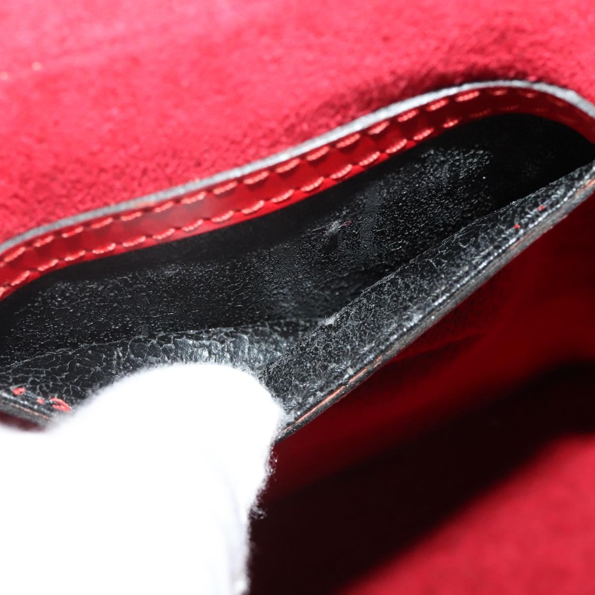LOUIS VUITTON Epi Cannes Hand Bag Red M48037 LV Auth 205082V