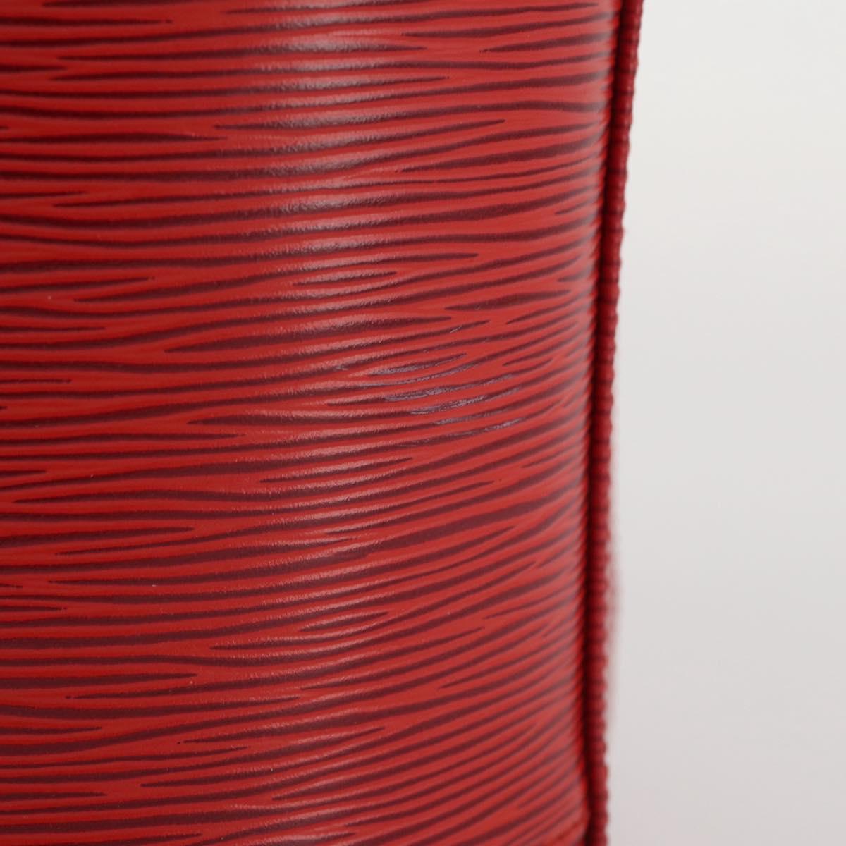 LOUIS VUITTON Epi Cannes Hand Bag Red M48037 LV Auth 205082V