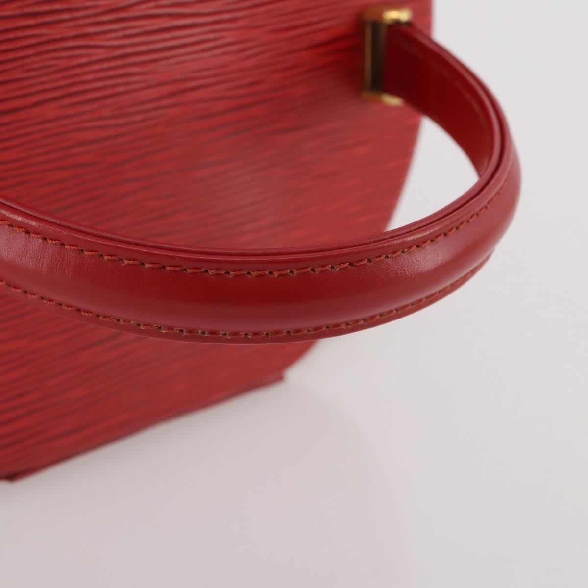 LOUIS VUITTON Epi Cannes Hand Bag Red M48037 LV Auth 205082V