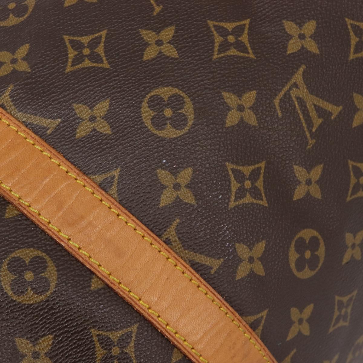 LOUIS VUITTON Monogram Keepall 55 Boston Bag M41424 LV Auth 205084V