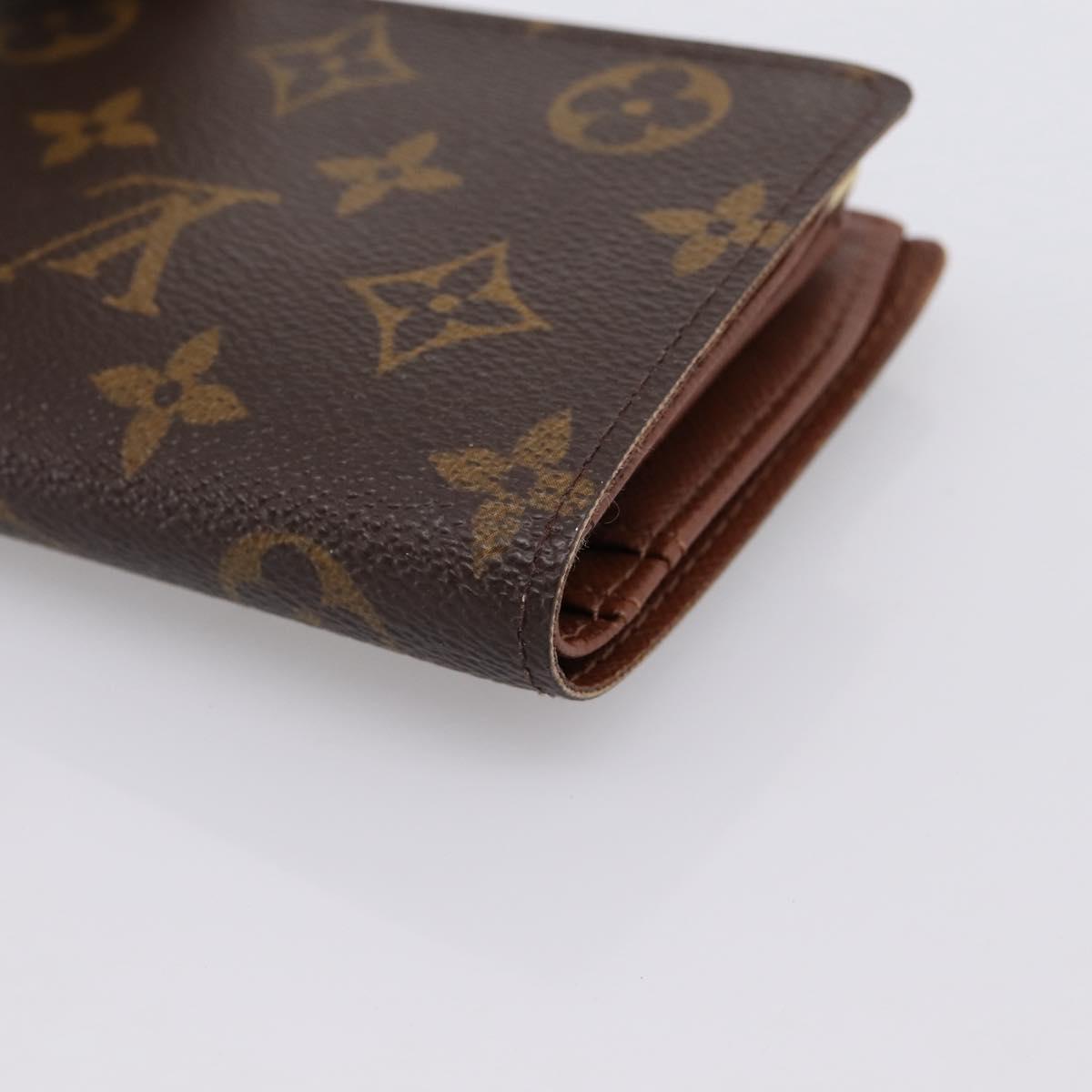 LOUIS VUITTON Porte Monnaie Billets Viennois Wallet M61663 LV Auth 205086V
