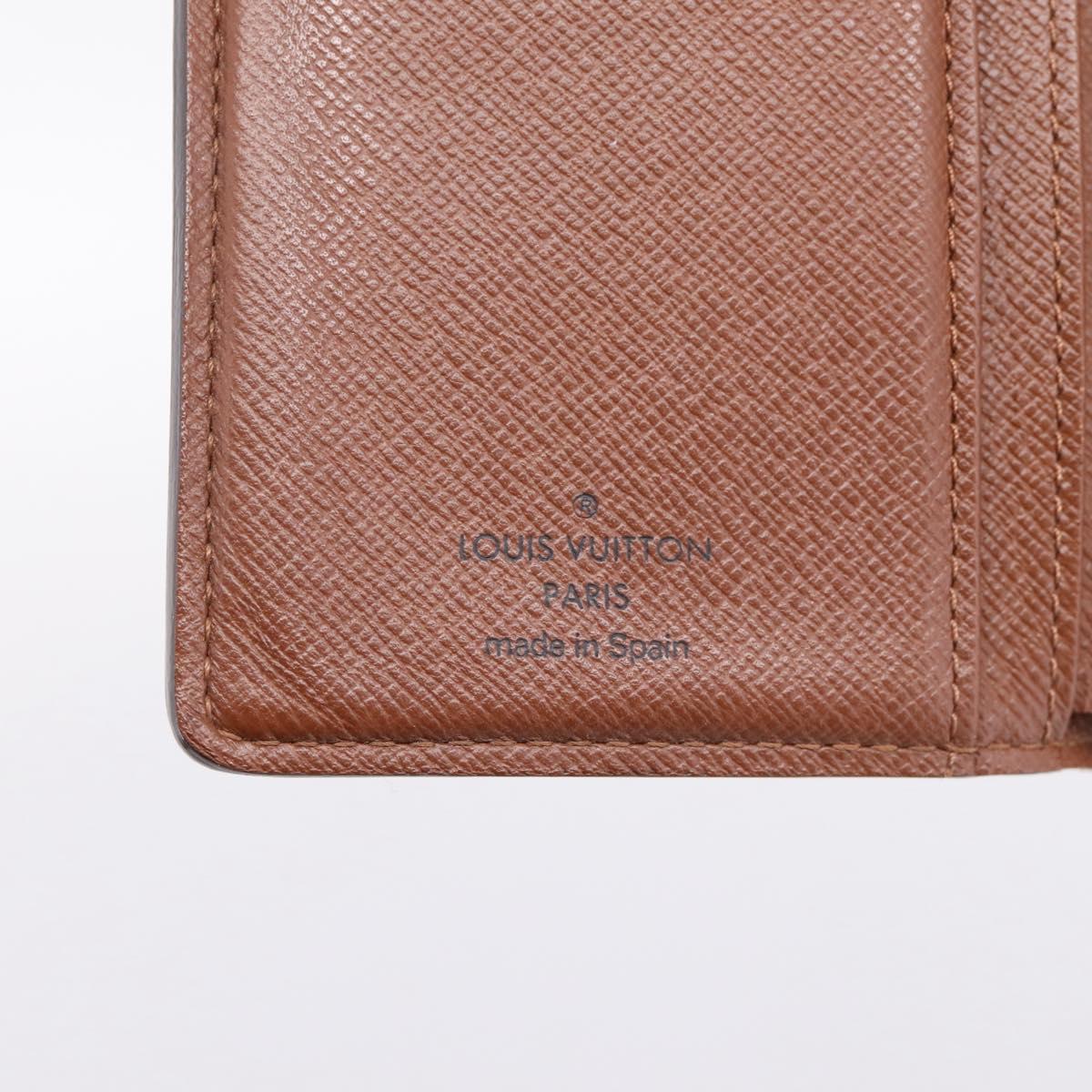 LOUIS VUITTON Porte Monnaie Billets Viennois Wallet M61663 LV Auth 205086V