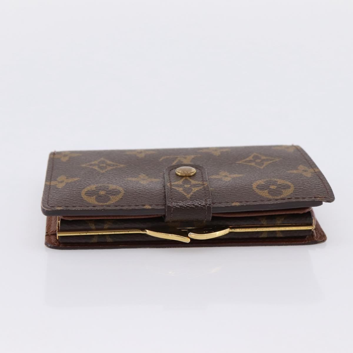 LOUIS VUITTON Porte Monnaie Billets Viennois Wallet M61663 LV Auth 205086V