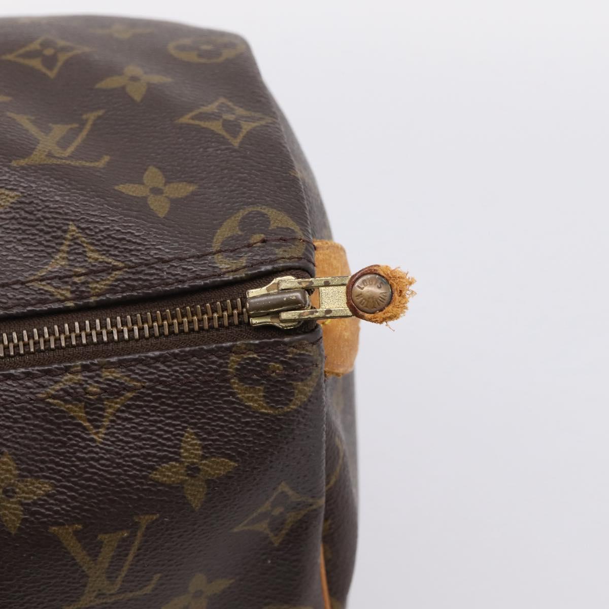 LOUIS VUITTON Monogram Speedy 35 Hand Bag M41524 LV Auth 205090