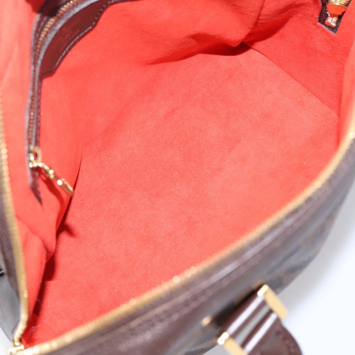 LOUIS VUITTON Damier Ebene Brera Hand Bag N51150 LV Auth 205091V