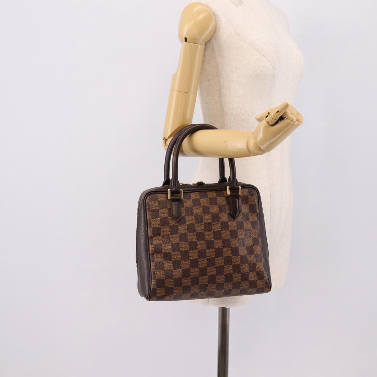 LOUIS VUITTON Damier Ebene Brera Hand Bag N51150 LV Auth 205091V