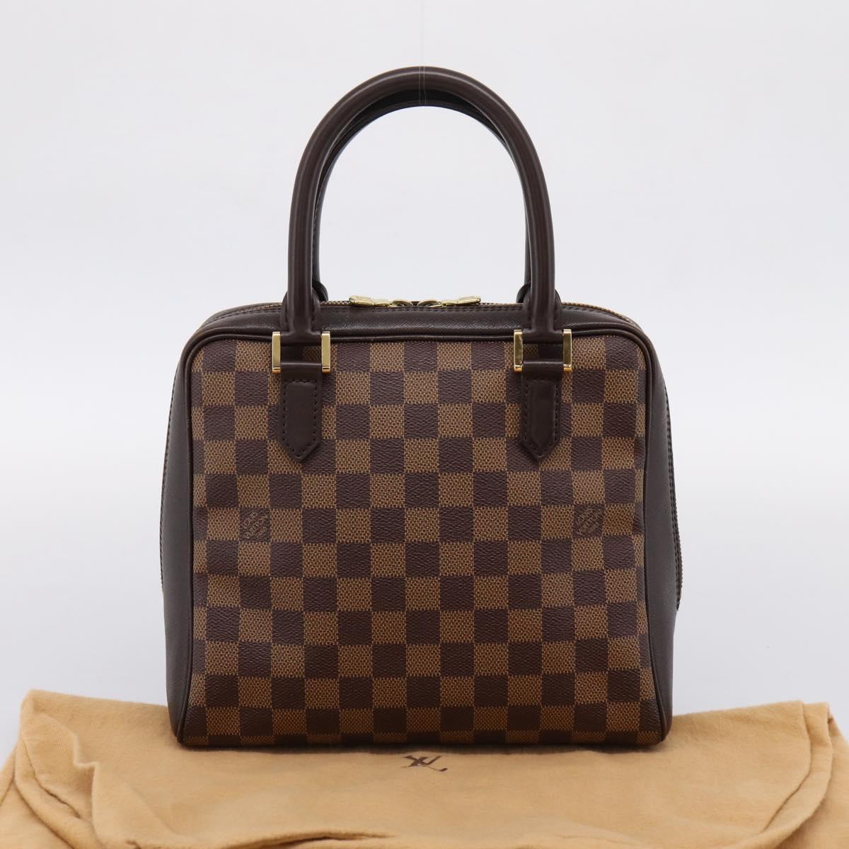 LOUIS VUITTON Damier Ebene Brera Hand Bag N51150 LV Auth 205091V