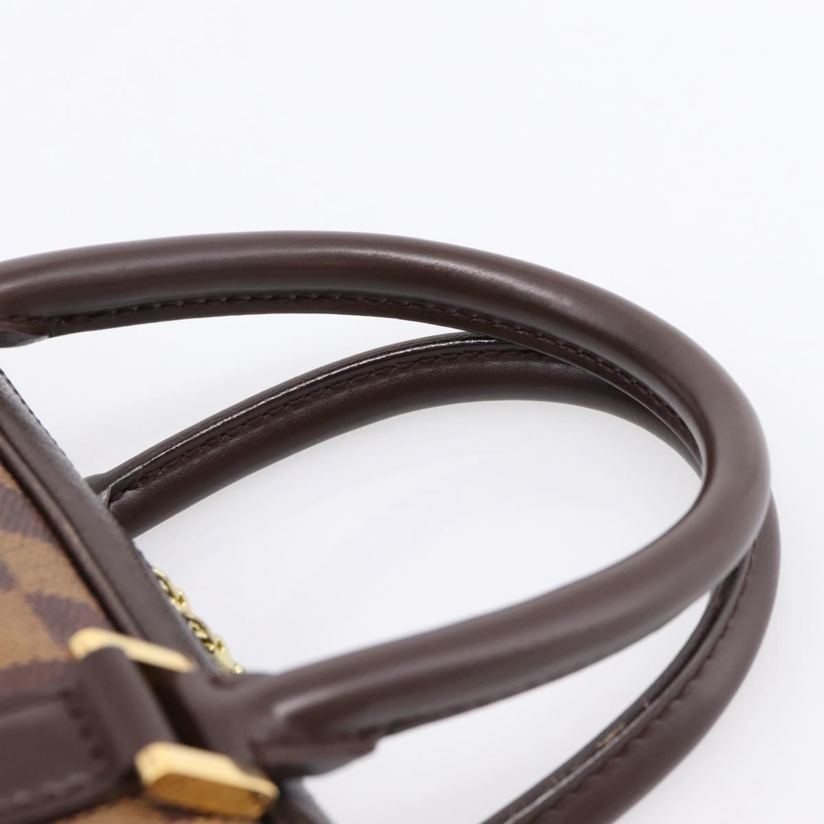 LOUIS VUITTON Damier Ebene Brera Hand Bag N51150 LV Auth 205091V