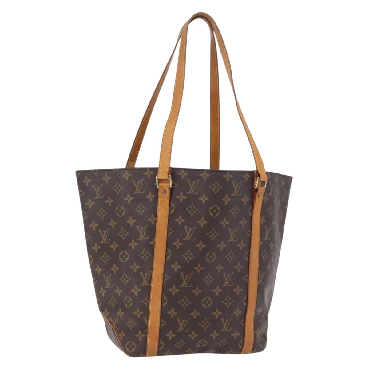 LOUIS VUITTON Monogram Sac Shopping GM Tote Bag M51110 LV Auth 205095A