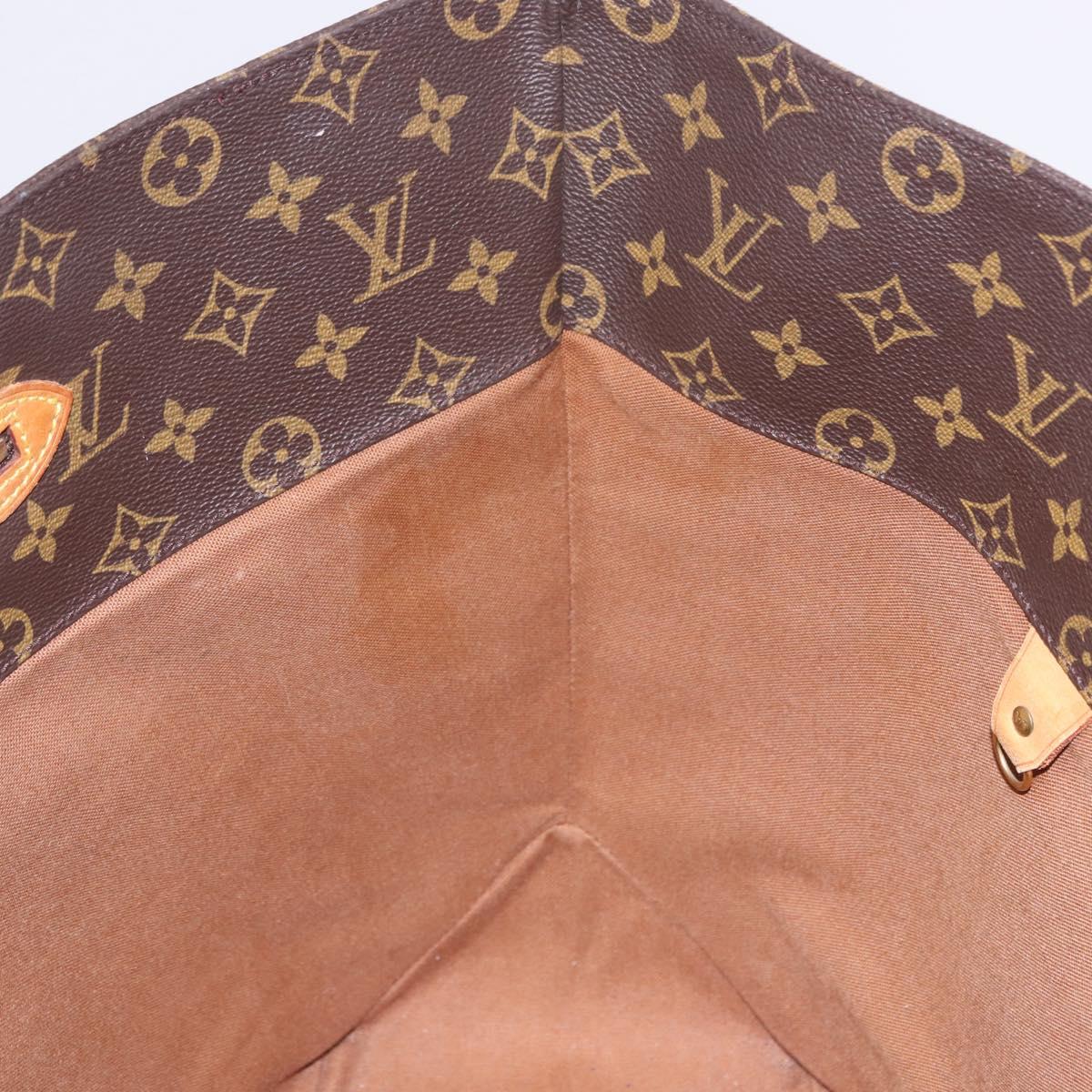 LOUIS VUITTON Monogram Sac Shopping GM Tote Bag M51110 LV Auth 205095A