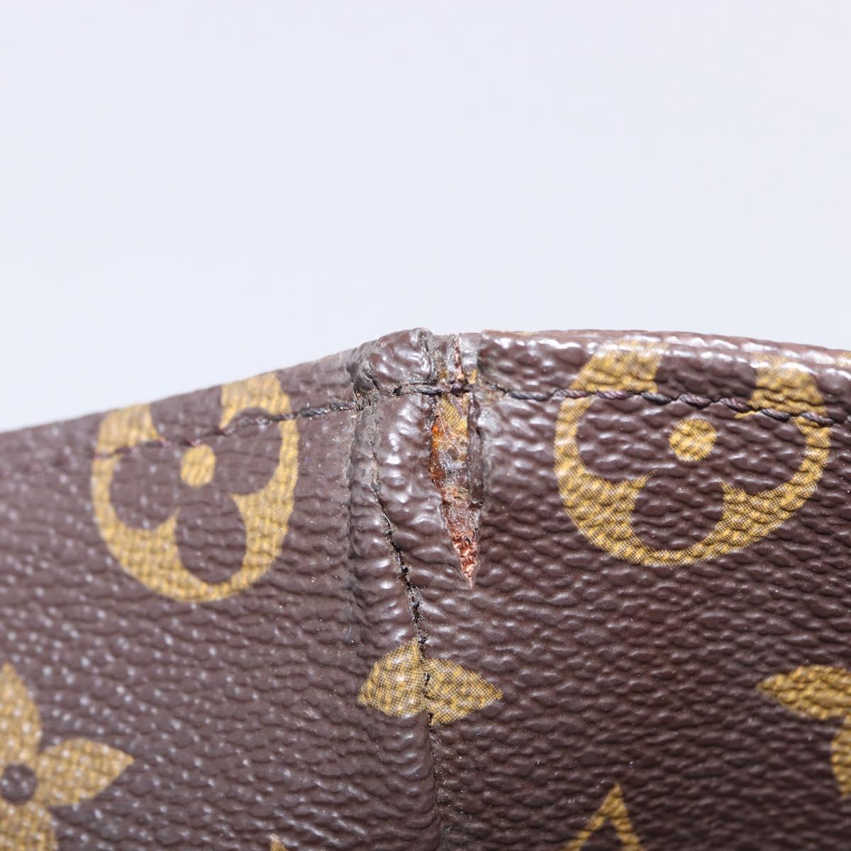 LOUIS VUITTON Monogram Sac Shopping GM Tote Bag M51110 LV Auth 205095A