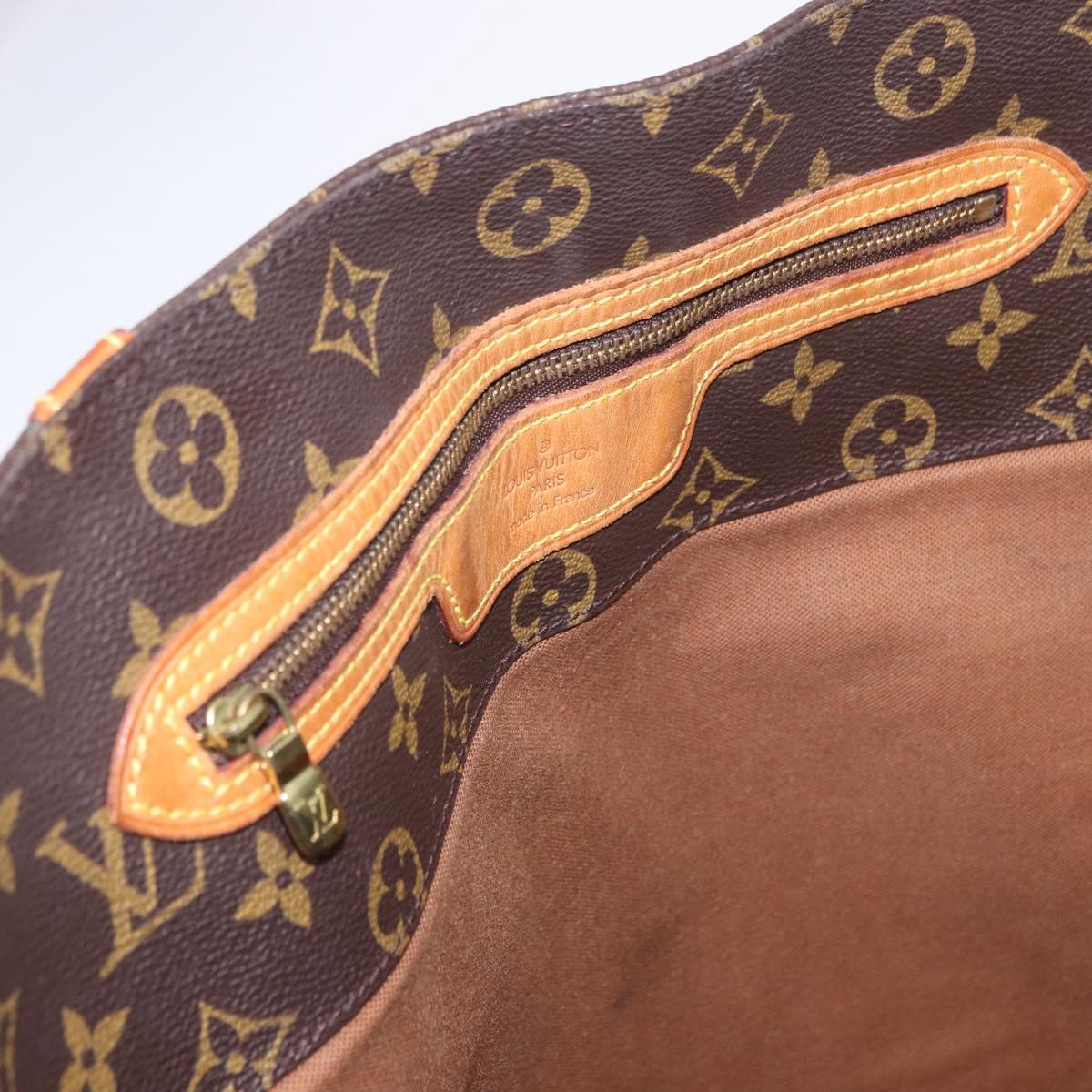 LOUIS VUITTON Monogram Sac Shopping GM Tote Bag M51110 LV Auth 205095A