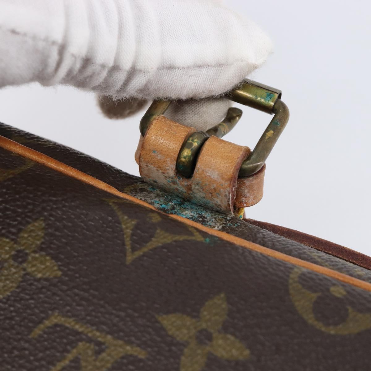 LOUIS VUITTON Monogram Cartouchiere MM Shoulder Bag M51253 LV Auth 205100
