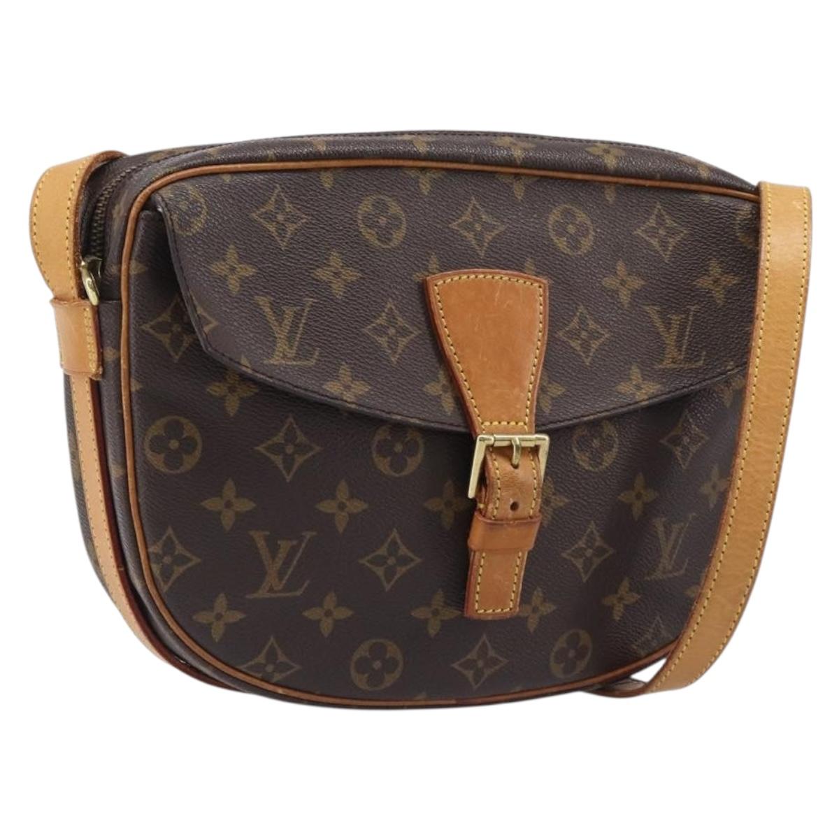 LOUIS VUITTON Monogram Jeune Fille GM Shoulder Bag M51225 LV Auth 205105
