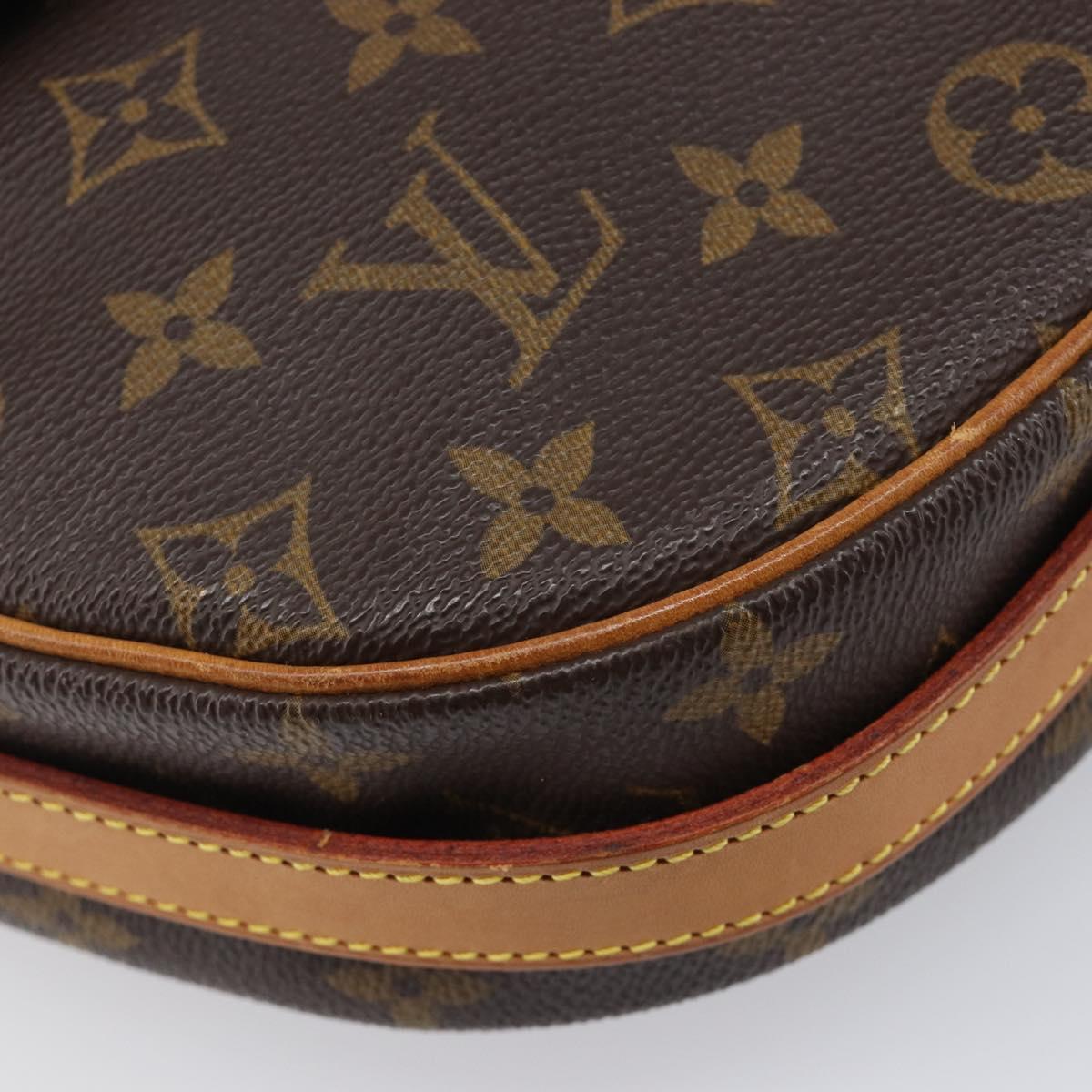LOUIS VUITTON Monogram Jeune Fille GM Shoulder Bag M51225 LV Auth 205105