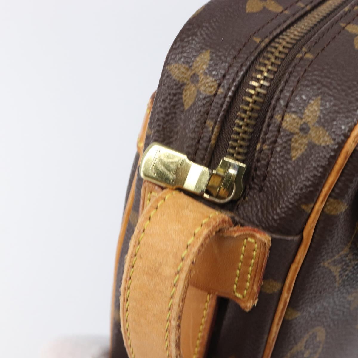 LOUIS VUITTON Monogram Jeune Fille GM Shoulder Bag M51225 LV Auth 205105