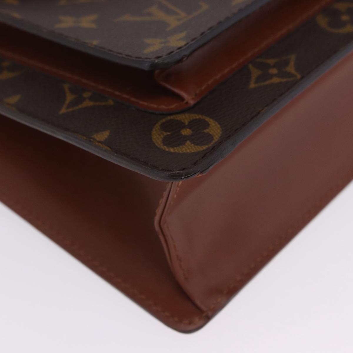 LOUIS VUITTON Monogram Monceau 28 Hand Bag M51185 LV Auth 205110V