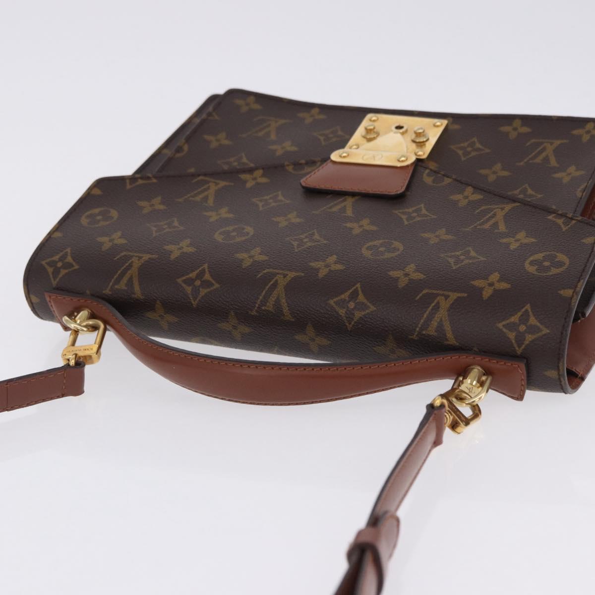 LOUIS VUITTON Monogram Monceau 28 Hand Bag M51185 LV Auth 205110V