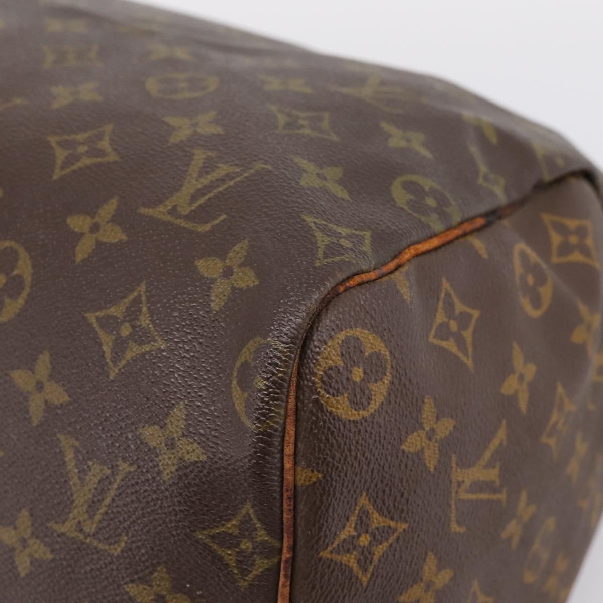 LOUIS VUITTON Monogram Speedy 40 Hand Bag M41522 LV Auth 205112