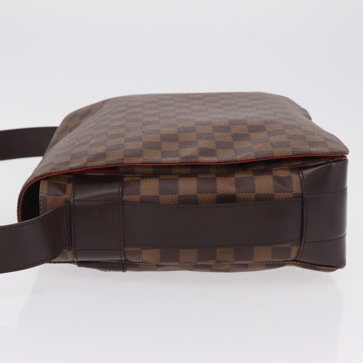LOUIS VUITTON Damier Ebene Bastille Shoulder Bag N45258 LV Auth 205113V