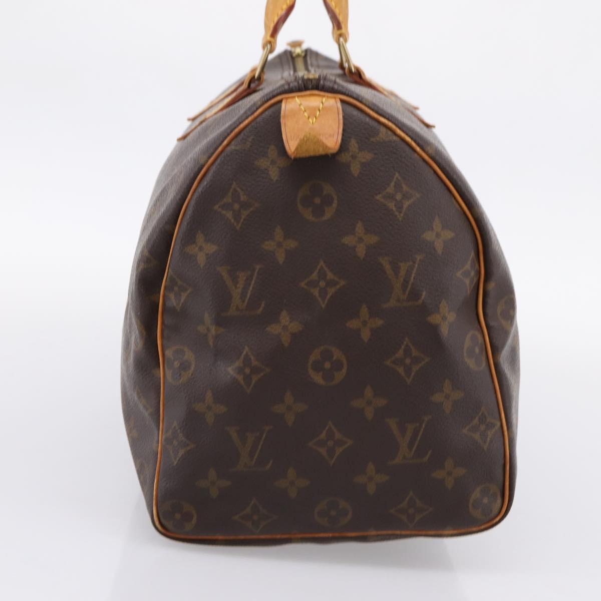 LOUIS VUITTON Monogram Speedy 35 Hand Bag M41524 LV Auth 205121