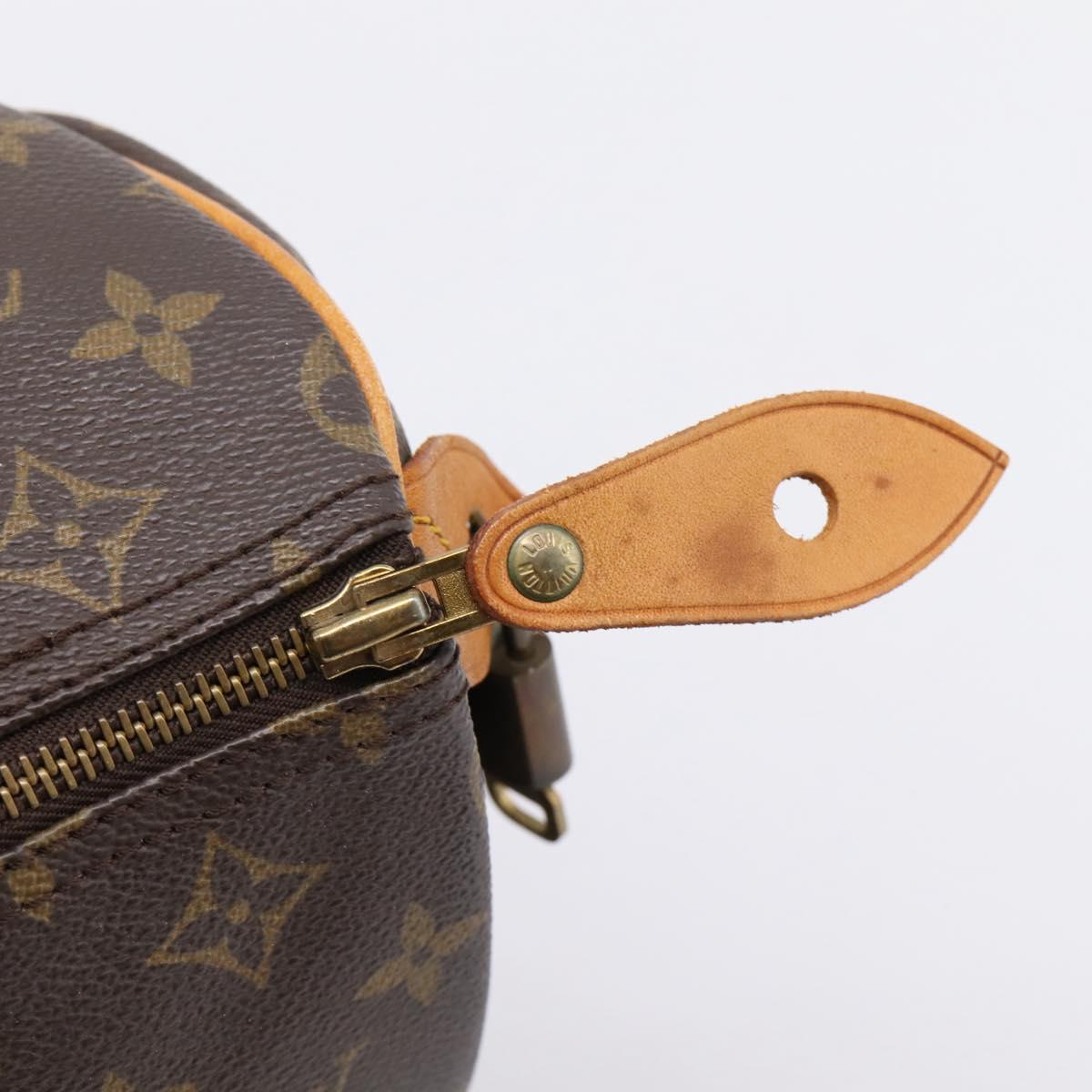 LOUIS VUITTON Monogram Speedy 30 Hand Bag M41526 LV Auth 205122V